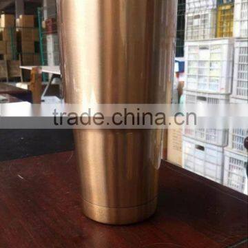 popular30oz /900ml beer mug -double wall 304 SS, inner copper coated