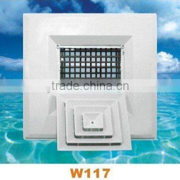 ABS Plastic Ceiling Air Diffuser, Square Ceiling Air Diffuser photo-5
