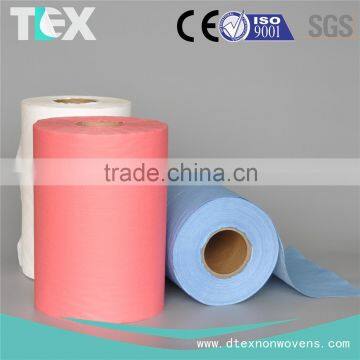[D-TEX] PP woodpulp spunlace multi-purpose industrial cleaning wipe X60/X70/X80