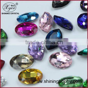 Colorful Glass Stone Beads for Jewelry