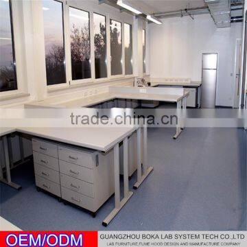 Laboratory Furniture Type and Commercial Furniture General Use Polished Cabinet With Table