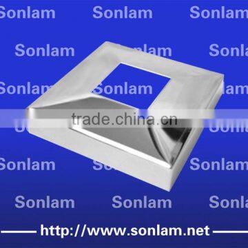 Stainless Steel Outdoor Stair Step Covers for Flange