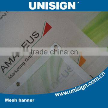 Unisign High Quality Control Roll Eco-solvent Outdoor PVC Coated Mesh Banner Printing photo-5