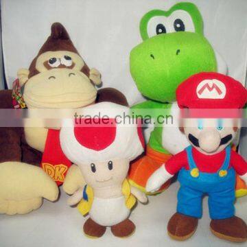 Realistic Cartoon Doll Stuffed And Plush Super Mario Doll