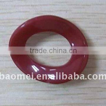 2.5cm dark red plastic chain