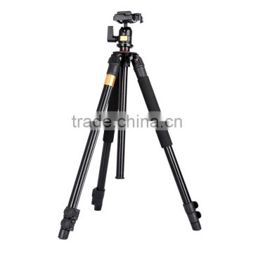 QZSD-Q308 Low Price 1470MM height camera tripod for dslr and digital camera 1.14KG portable Gimbal head photographic stand