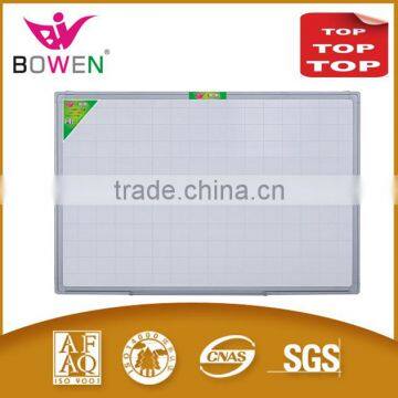 Dry wipe magnetic whiteboard with grey line BW-V2