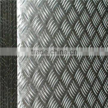 Butterfly streak/ Diamond bar/ 5 bar aluminium checkered plate 1000 series