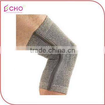 Bamboo Charcoal Knee Sleeve With Spring Support And Silicone