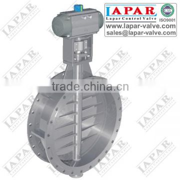 Damper Butterfly Valve for Dusty Gas Hot Gas