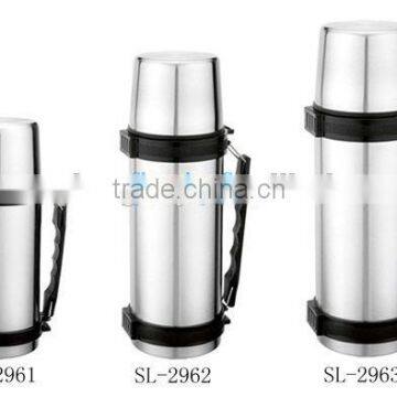 Double layer stainless steel travl pot,vacuum thermos