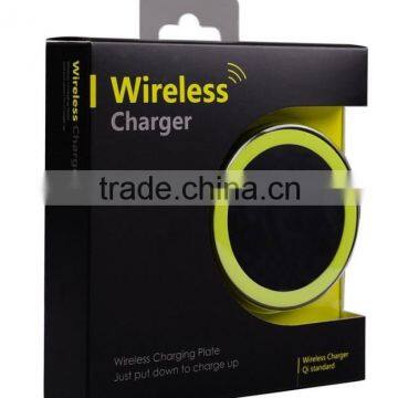 customized logo lable qi wireless charger