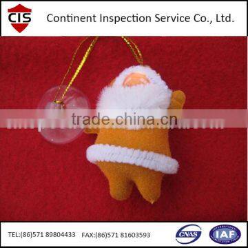 Christmas goods inspection