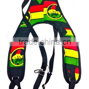 Djembe Drum Strap African Rasta Printed