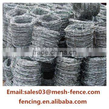 Cheaper double strand and single strand barbed wire (XINLONG FACTORY)