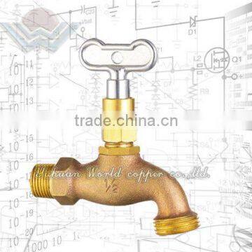 Forged brass Lockable faucet hose bibb/bibcock