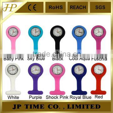 Reloj Enfermera Bolsillo Broche gel Silicona Silicone Nurse Watches 12 Colors