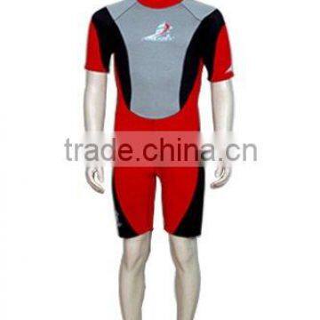 Fashion shorty neoprene wetsuit for surfing and diving