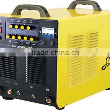 Inverter ac/dc square wave tig welding machine TIG315 ACDC