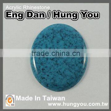 Oval Shaped Semi-Precious Stone With Spray For Bag photo-6