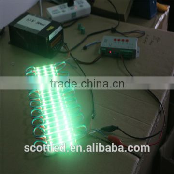 Billboard special components size 7515 high light led module, 3leds with one LPD6803 ic per module, waterproof IP67