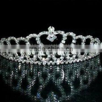 2011 sweetheart shape boutique bridal tiaras in stock BCT-005