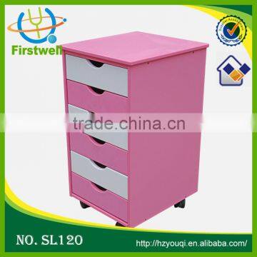 2015 china high quality cabinet wooden multi drawer