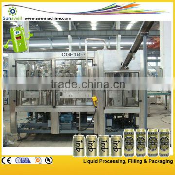 carbonated drink canning production line