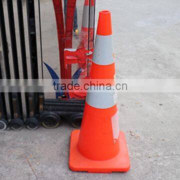 CE approved 1meter PVC red color traffic cone