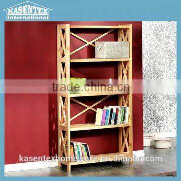 Five Layers Wooden Shelf Solid Wood multi-layer shelf