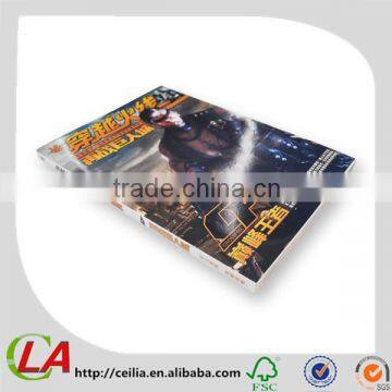 Glossy Lamination Art Paper Soft Cover Book