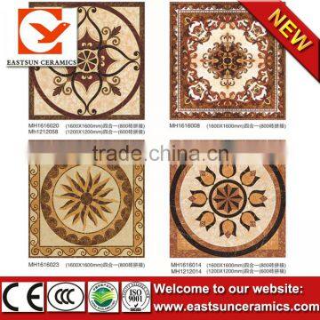 1200*1200 Gloden polished mirco crystal carpet tiles