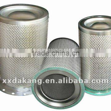 hepa air oil separate filter cartridge element