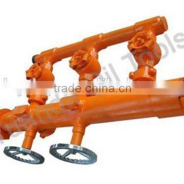 Double plug cementing head