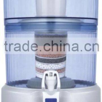 22L cermic activated carbon mineral gravity water filter