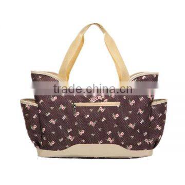 Wholesale Multifunction Polyester Baby Diaper Bag