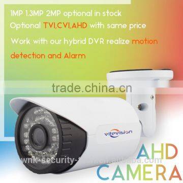 Vitevision HD 720p 1.3mp auto focus bullet water proof AHD security cctv camera with low price                        
                                                Quality Choice