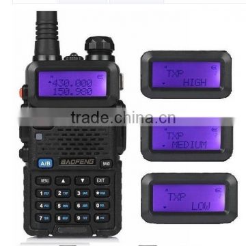 High Power Output UV-5R BAOFENG UV-5R Dual Band Two Way Radio