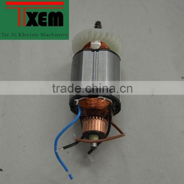 Electric motors, motor for power tools, rotor and stator kit