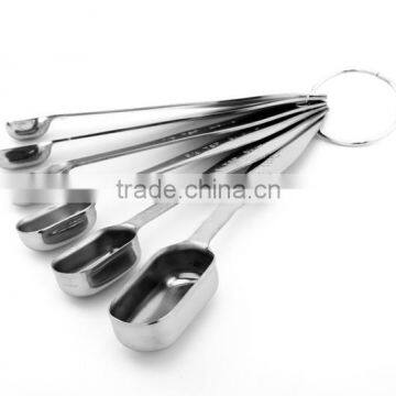 Hot Sale Passed FDA or LFGB Long Handled Measuring Spoons