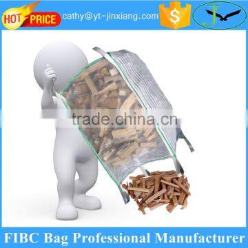 OEM polypropylene pp mesh firewood big bag