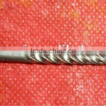 umberlla head twisted shank twisted nails polised twisted nails