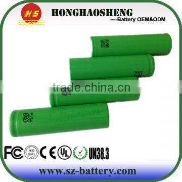 18650 1600mAh 3.7v battery with sony US18650 VTC3