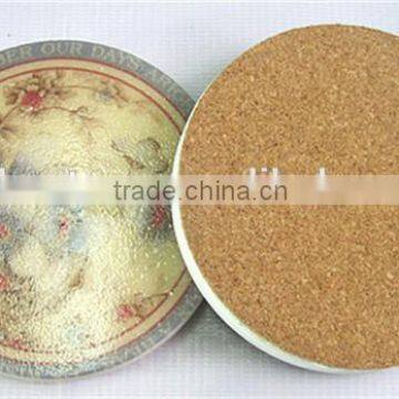 water absorbing coaster,absorbent stone coaster,cork board coaster