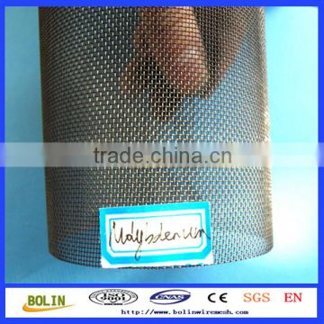 Pure Molybdenum Wire Mesh / Molybdenum Alloy Wire Mesh For Filter(free sample)