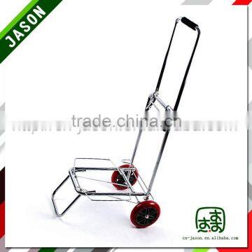 Two wheel folding luggage cart