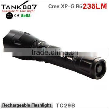 Rechargeable Powerful Hunting Led Torch Bright Light Torch Police Flashlight
