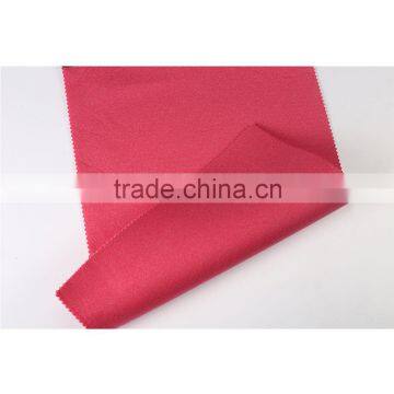 2016 Hot Sale Polyester Spandex Bright Color 75D Sandwich Scuba Knit Fabric