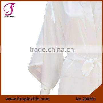 290501 Women Short Style Polyester Solid Bridal Kimono photo-5
