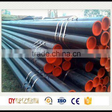 ASTM A106/A53 carbon black seamless steel pipe